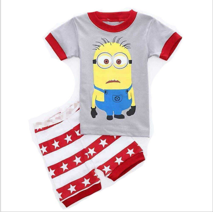[354493] - Baju Setelan Street Wear Anak - Motif Minion Cartoon