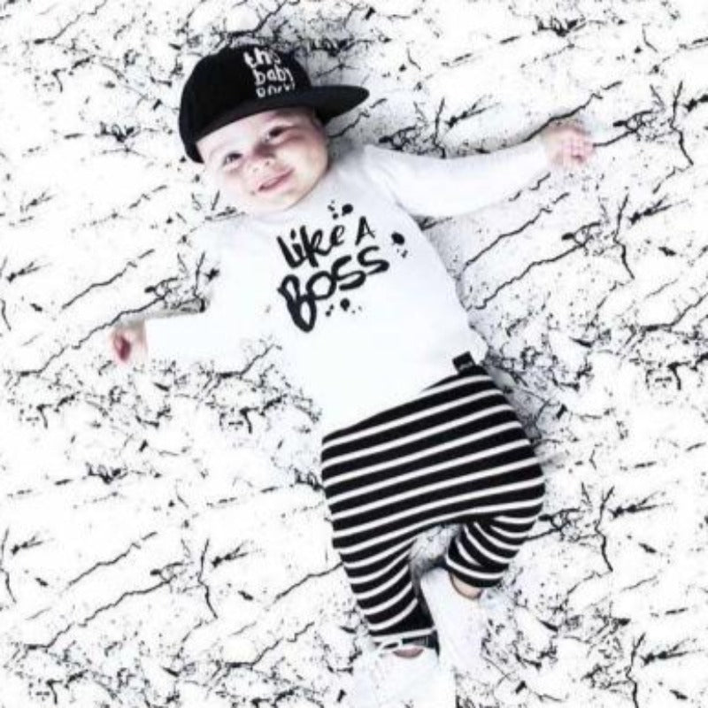 [356108] - Setelan Anak / Baju Santai Anak - Motif Like Boss