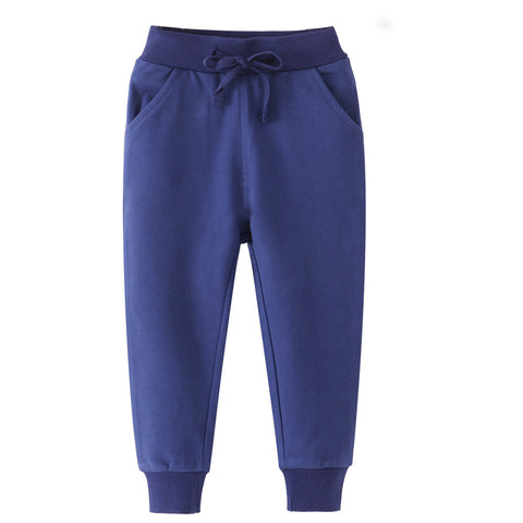 [357115-BLUE] - Bawahan Anak / Celana Jogger Anak - Motif Abstract Color