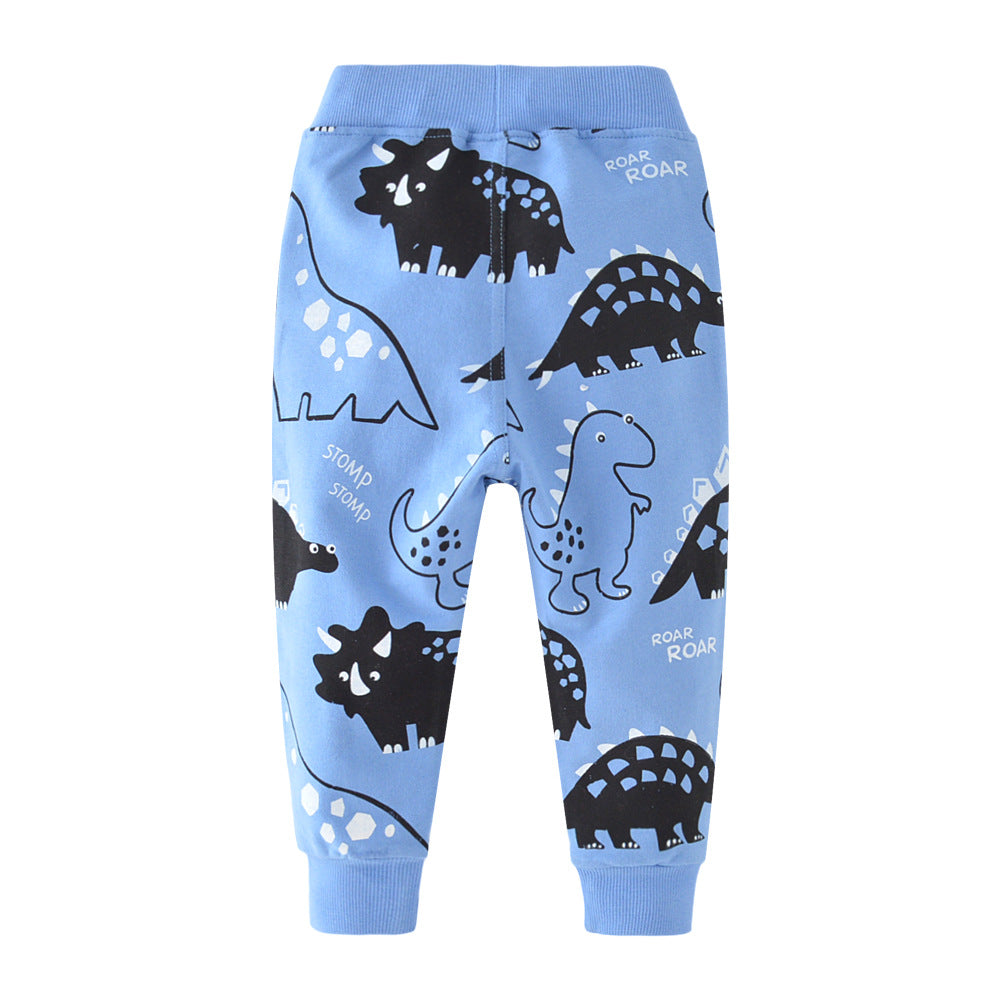 jual [357117] - Celana Training Anak / Celana Panjang Anak - Motif Dino Roar 