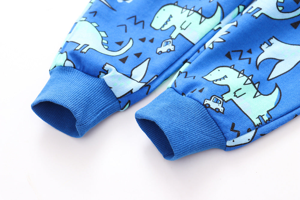 jual [357122] - Celana Training Anak / Celana Panjang Anak - Motif Blue Dino & Car 
