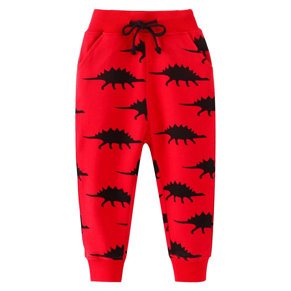 [357130] - Bawahan Anak / Celana Jogger Anak - Motif Stegosaurus