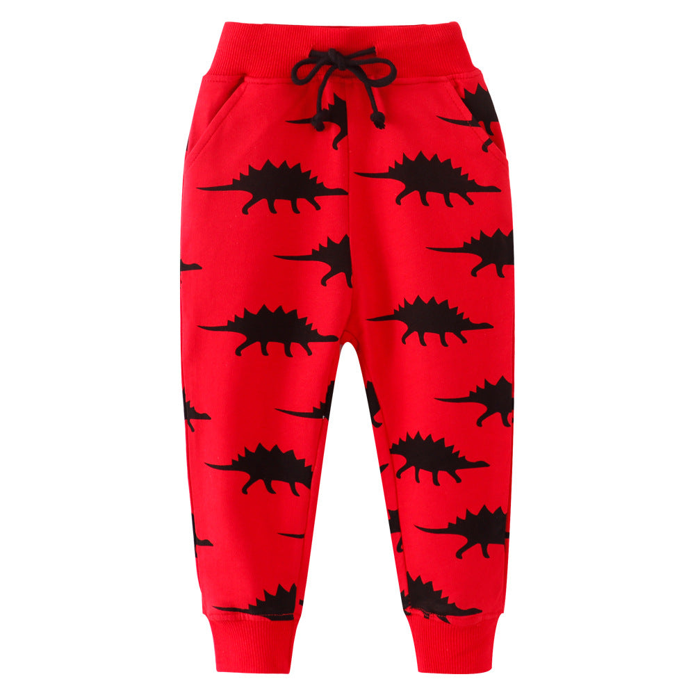jual [357130] - Celana Training Anak / Celana Panjang Anak - Motif Stegosaurus 
