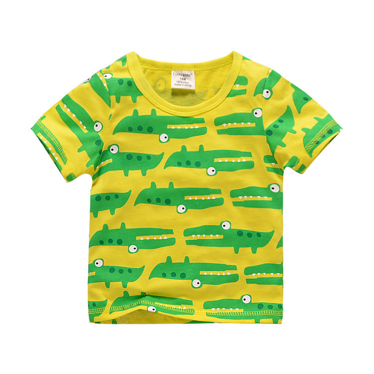 [357188] - Atasan Anak / Kaos Anak / Atasan Kaos Anak Trendi - Motif Crocodile