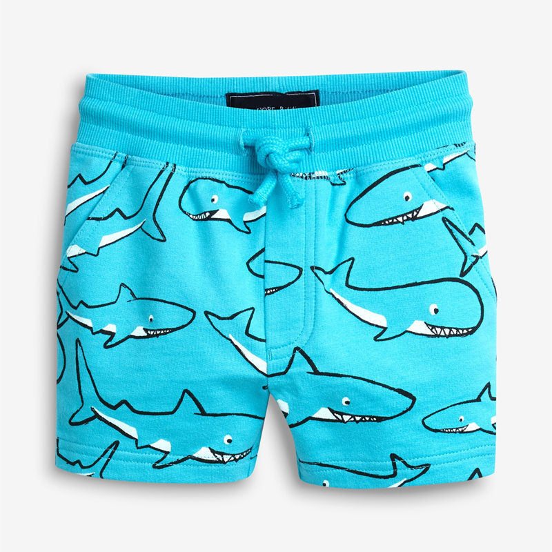 [357243] - Celana Santai Anak / Celana Pendek Anak - Motif Great Sharks