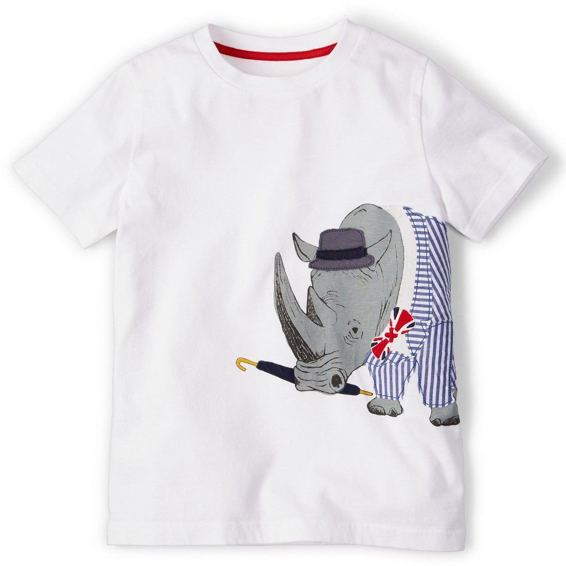 [357246] - Atasan Anak / Kaos Anak / Baju Atasan Summer Anak Trendi - Motif Mr. Rhino