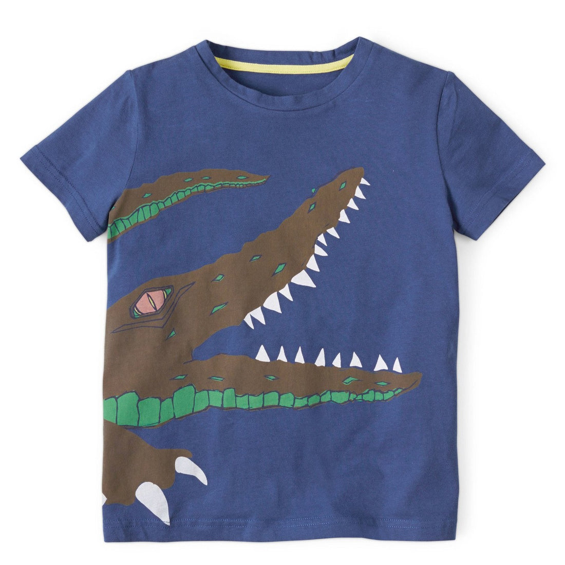 [357267] - Atasan Anak Kaos / Baju Atasan Summer Anak Trendi - Motif Crocodile Sharp Teeth