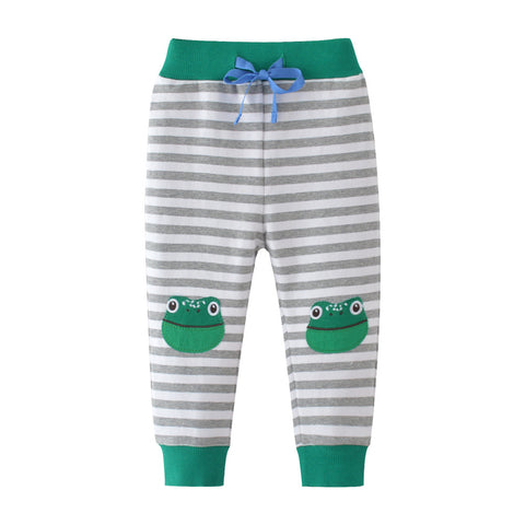 [357447] - Celana Training Anak / Jogger Anak - Motif Head Toad