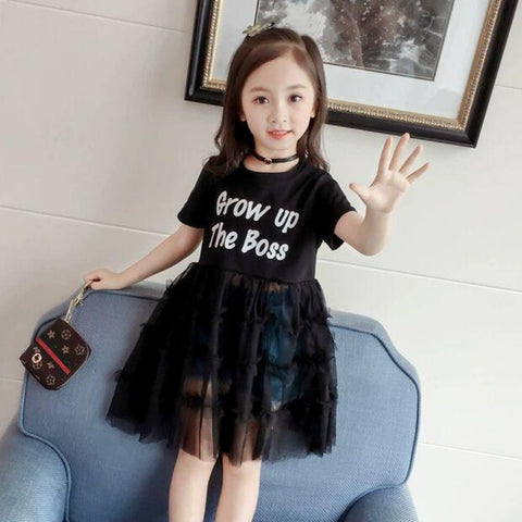 [363110] - Dress Fashion Anak Perempuan Modis - Motif The Boss