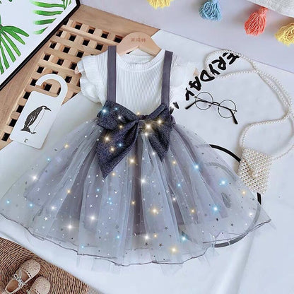 [363197] - Setelan Fashion Trend Anak Perempuan - Motif Little Star Moon