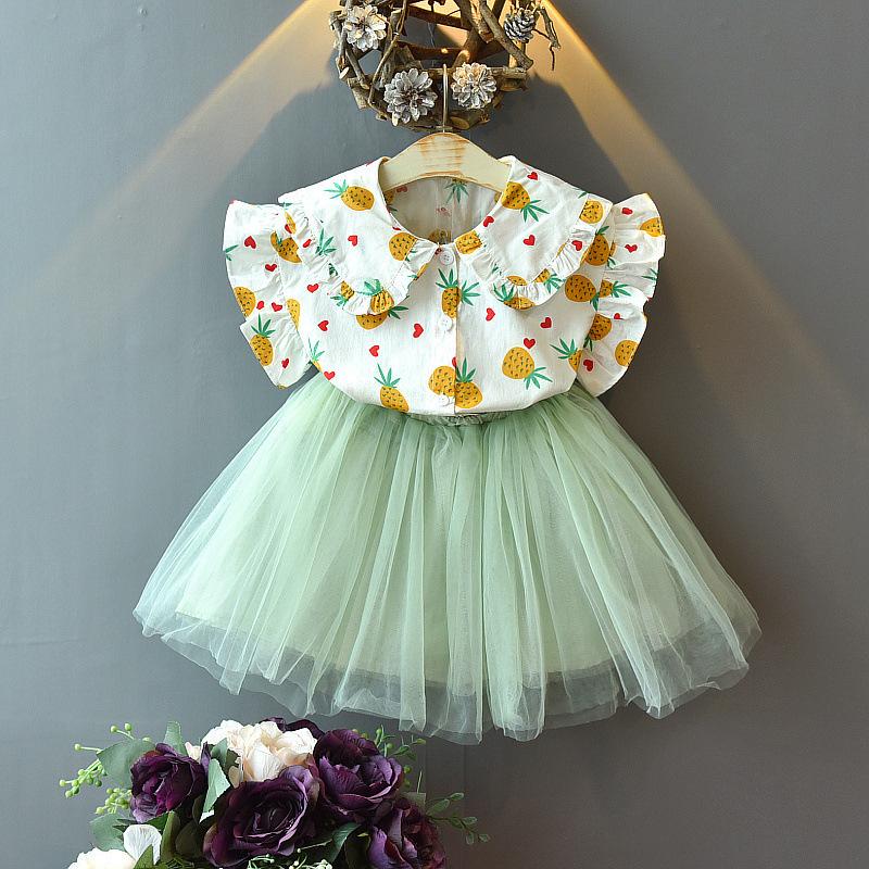 [363365] - Setelan Fashion Anak Perempuan - Motif Pineapple Strawberry