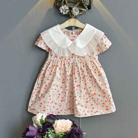 [363368] - Dress Fashion Anak Perempuan - Motif Lace Collar
