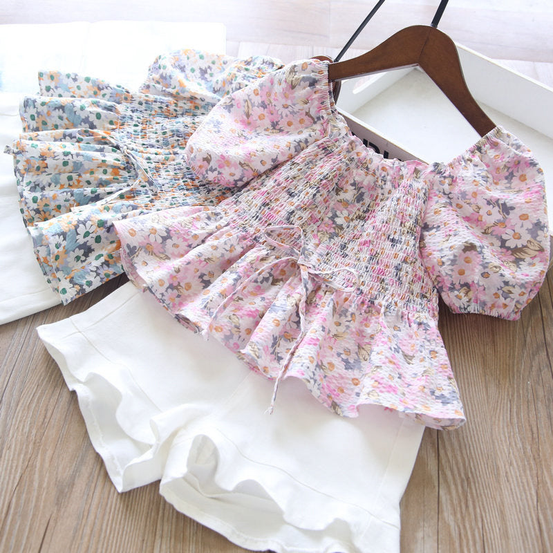 [363389] - Setelan Fashion Anak Perempuan - Motif Little Flower