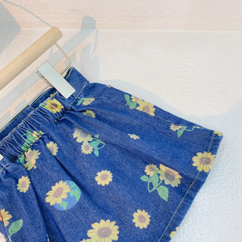 [363395] - Setelan Ootd Fashion Anak Perempuan - Motif Sunflower