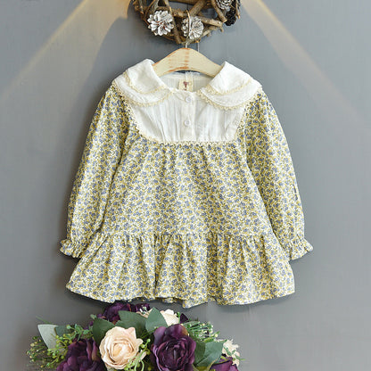 [363402] - Dress Fashion Anak Perempuan - Motif Two Collars