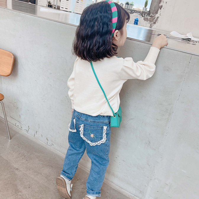 [363458] - Setelan Fashion Anak Perempuan - Motif Lace Chest