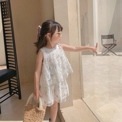 [363480] - Oneset Fashion Korea Oriental Cantik Setelan Anak Perempuan Cewek Trendy - Motif Butterfly Hide