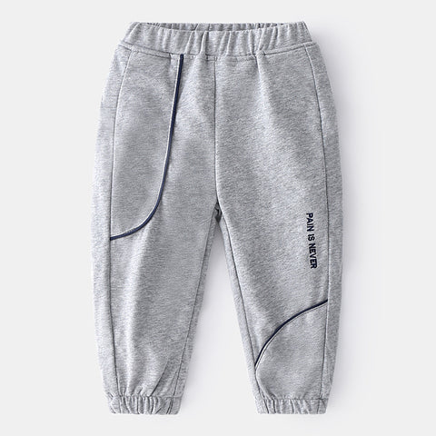 [366165-GRAY] - Bawahan Anak / Celana Jogger Import Anak - Motif Pain Is Never