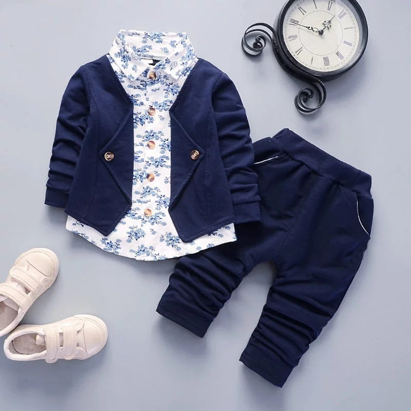 [368256] - Setelan Fashion Keren Anak - Motif Flower Shirts