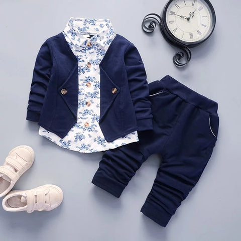 [368256] - Setelan Fashion Keren Anak - Motif Flower Shirts