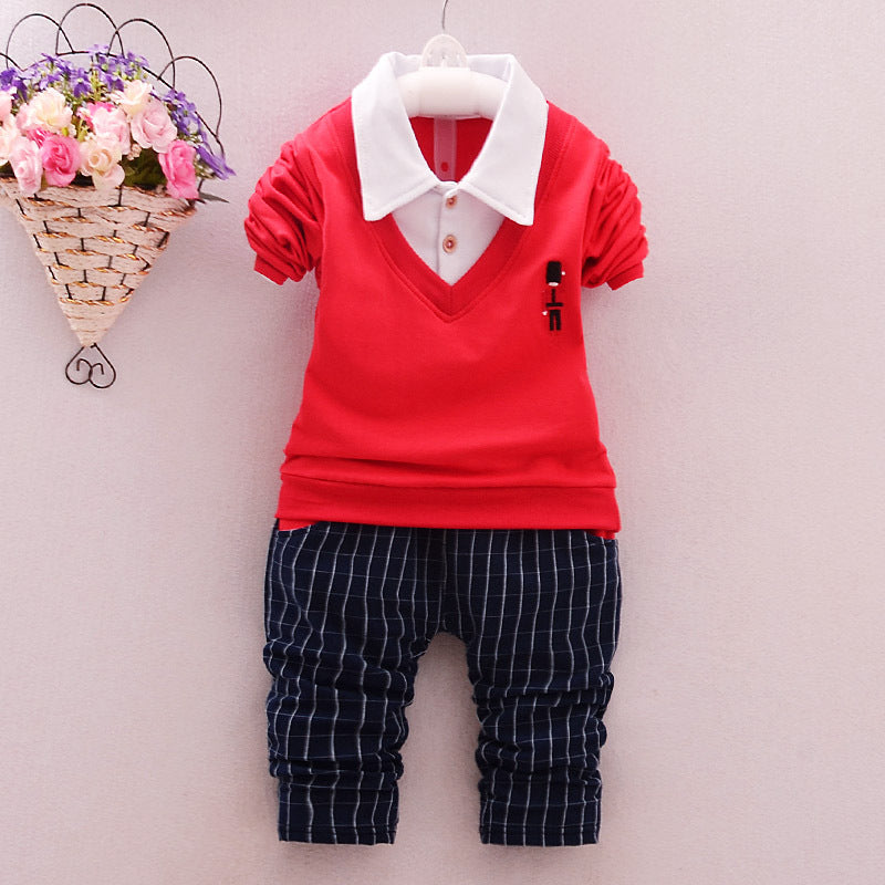 [368340] - Setelan Anak Formal Fashionable - Motif Guard Soldier