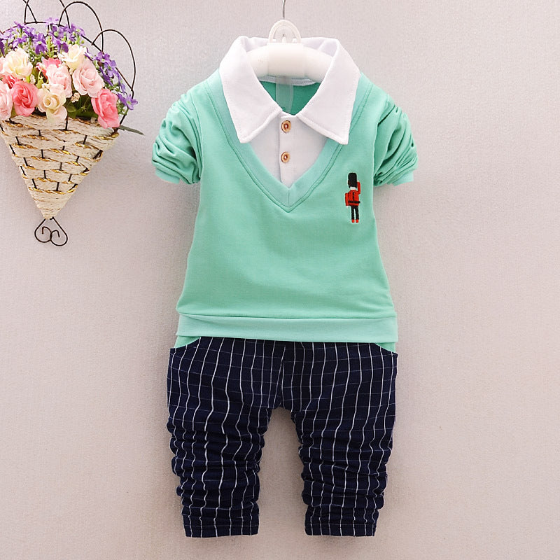 [368340] - Setelan Anak Formal Fashionable - Motif Guard Soldier