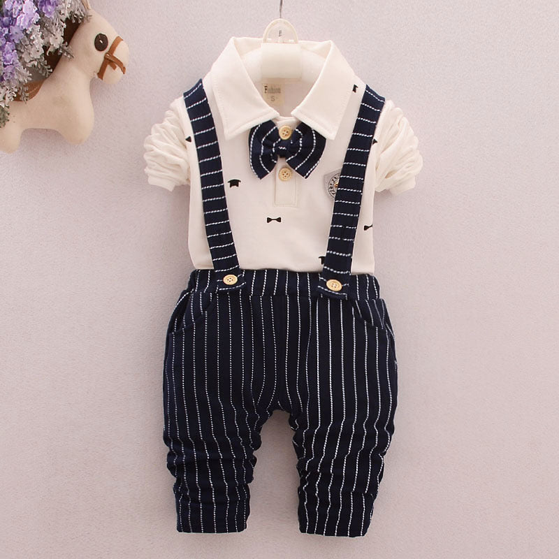 [368349] - Setelan Overall Fashion Anak - Motif Bowties
