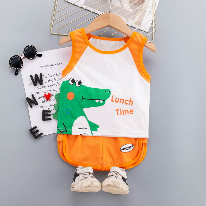 4T Boys [SET] - BB (14-18 kg) Tinggi (73-90cm) Last Stock Clearance Sale - Baju Setelan Anak Laki laki Cowok One Set