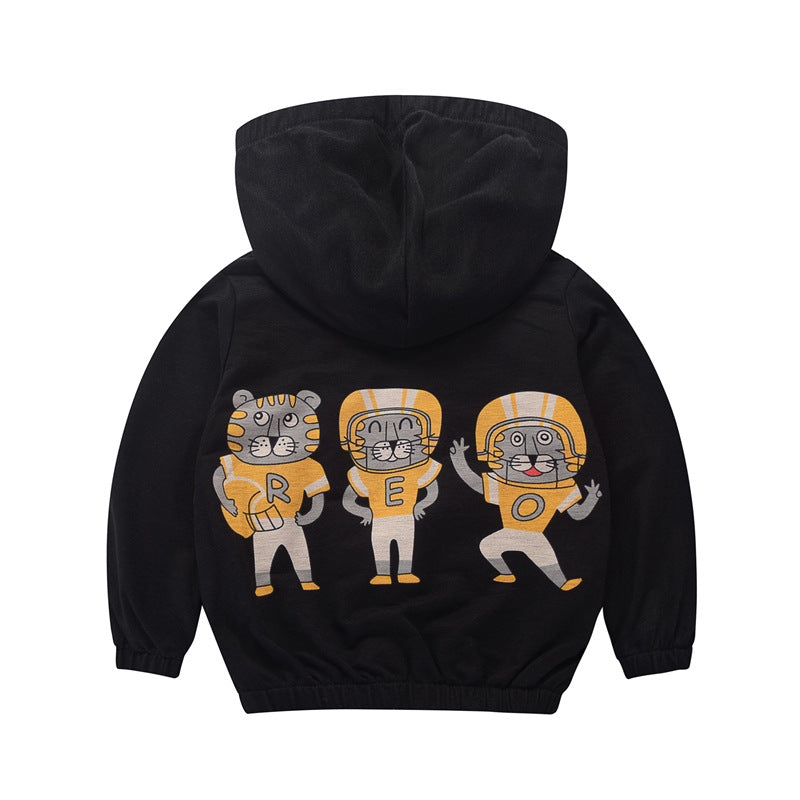[370152] - Jaket Hoodie Anak / Jaket Atasan Anak - Motif American Fotball