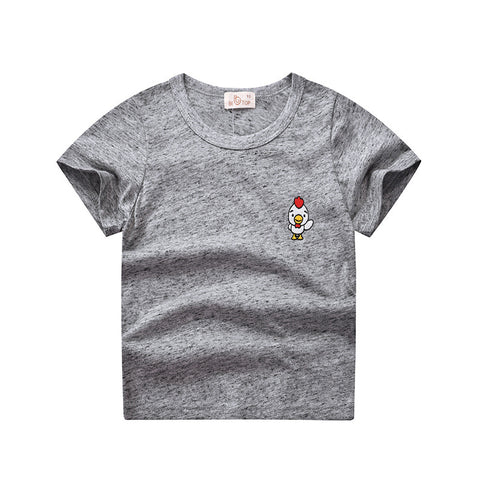 [370173] - Kaos Anak Trendi / Baju Atasan Anak - Motif Little Chicken