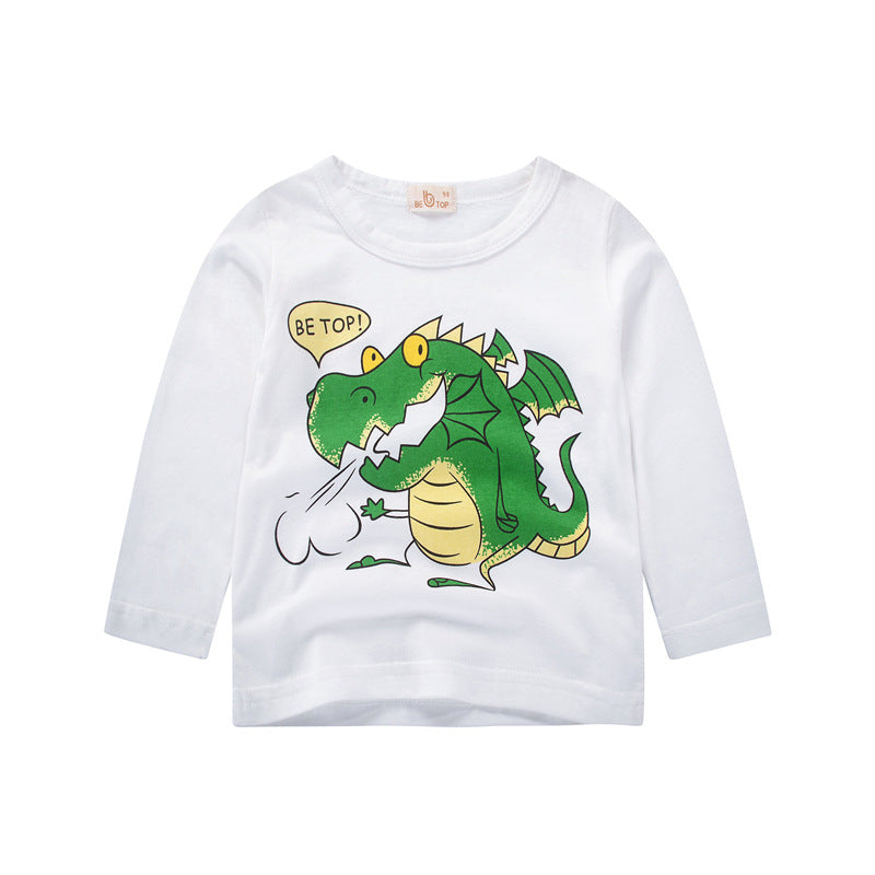 [370187] - Kaos Anak Trendi / Baju Atasan Anak - Motif Fat Dragon