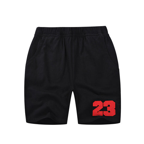 [370210-BLACK] - Celana Santai Anak - Motif 23 Plain