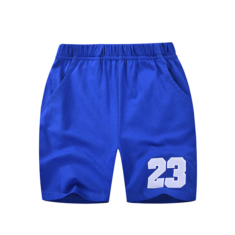 [370210-BLUE] - Celana Santai Anak - Motif 23 Plain