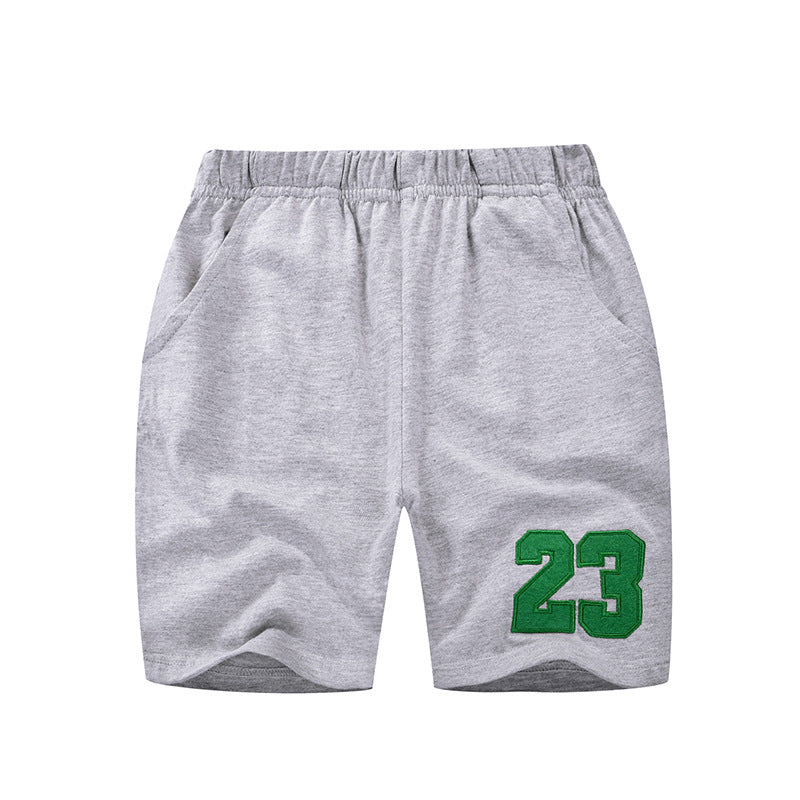 [370210-LIGHT GRAY] - Celana Santai Anak - Motif 23 Plain