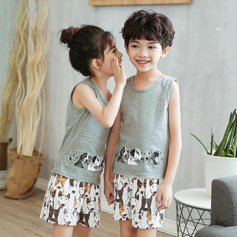 [371146] - Setelan Kutung Anak / Baju Setelan Anak - Motif Various Dogs