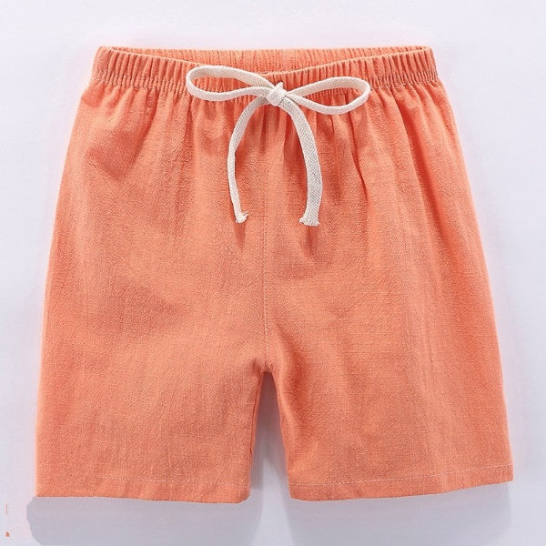 [371174-BRICK ORANGE] - Celana Santai Anak / Celana Training Anak - Motif Plain Color