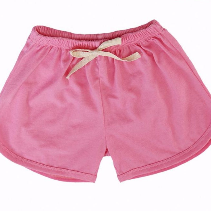 [371175-PINK] - Celana Santai Anak / Celana Training Anak - Motif Solid Color