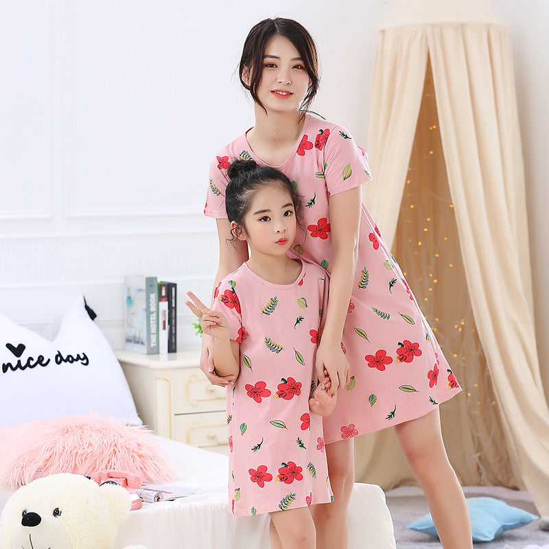 [371323] - Dress / Daster Couple Ibu Anak - Motif Autumn Has Come