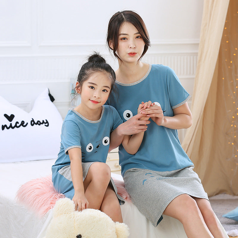 [371324] - Dress / Daster Couple Ibu Anak - Motif Facial Expressions