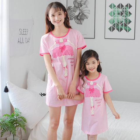[371332] - Dress / Daster Couple Ibu Anak - Motif Attractive Ballet Girl