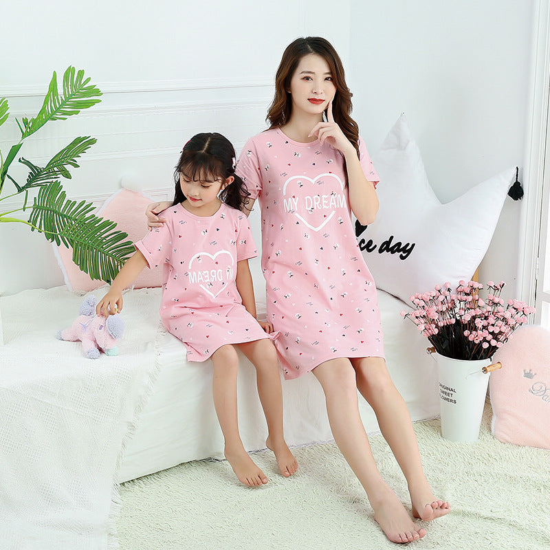 [371337] - Dress / Daster Couple Ibu Anak - Motif My Dream