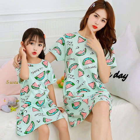 [371353] - Dress / Daster Couple Ibu Anak - Motif Sweet Watermelon