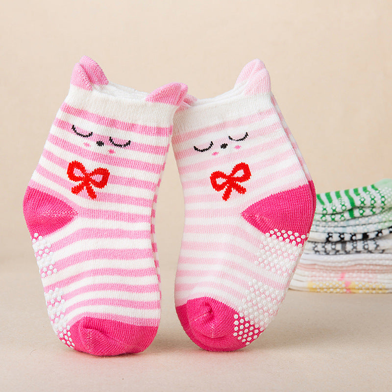 [374169] - Kaos Kaki Anak Import / Kaos Kaki Bayi Lucu - Motif Sweet Face
