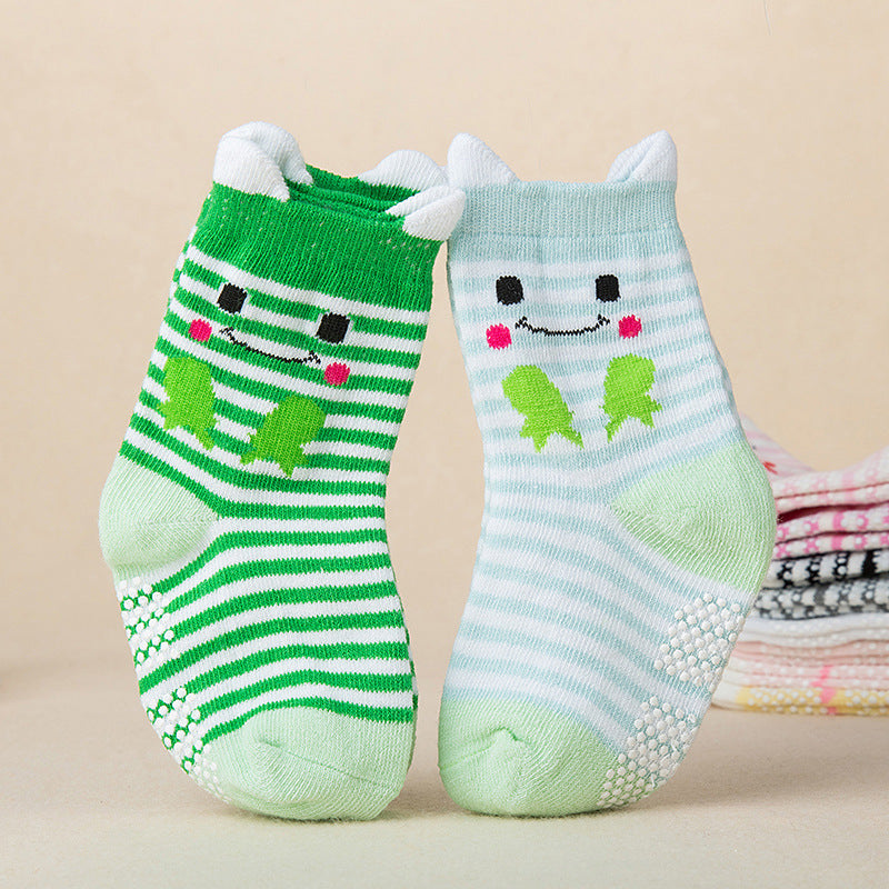 [374171] - Kaos Kaki Anak Import / Kaos Kaki Bayi Lucu - Motif Sweet Face