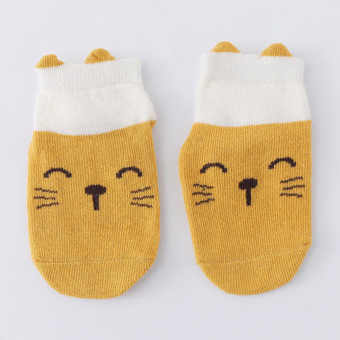 [374172] - Kaos Kaki Anak Import / Kaos Kaki Bayi Lucu - Motif Animal Face