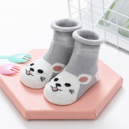 [375130-HAMSTER] - Kaos Kaki Bayi Lucu / Kaos Kaki Anak Import - Motif Hamster