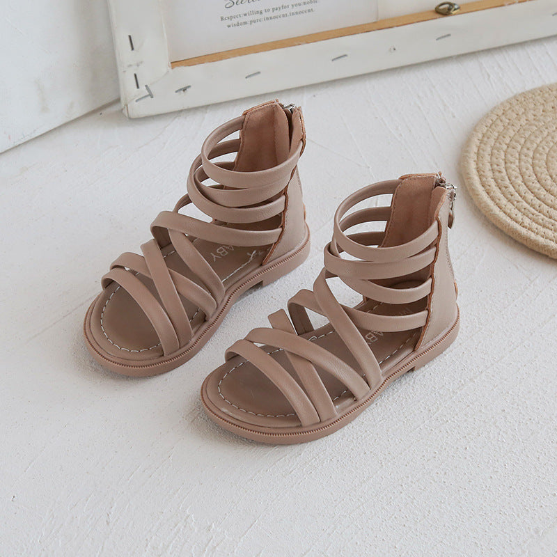[381190] - Sepatu Sandal Gladiator Anak Import - Motif Casual Rope