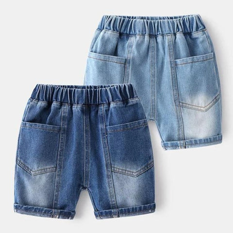 [513314] - Bawahan Pendek / Celana Jeans Anak - Motif Faded Pocket