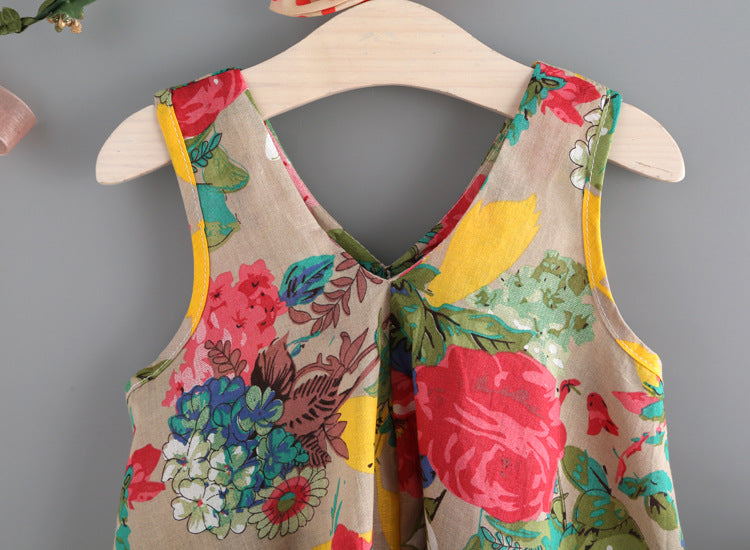 [363315] - Setelan Fashion Anak Perempuan - Motif Blooming Flower