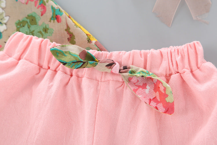 [363315] - Setelan Fashion Anak Perempuan - Motif Blooming Flower